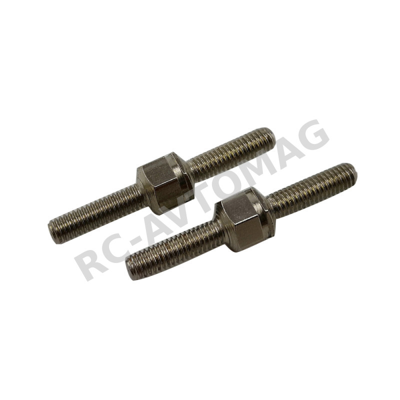 Тяги металлические RC-Avtomag (#AV-TB05001) Mini Turnbuckle Rod L=26mm, Rod Hex: 5.5mm