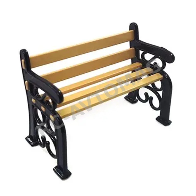 Декоративная миниатюрная скамейка RC-Avtomag (#AV-EL06026) 1/24 Miniature Park Seat Bench Model Craft Ornament Diy Fairy Dollhouse Decor