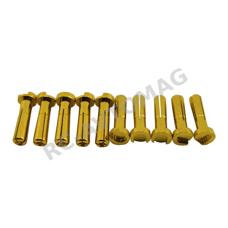 Коннектор RC-Avtomag (#AV-P02007) 4.0mm Bullet Plug  2 pcs/bag