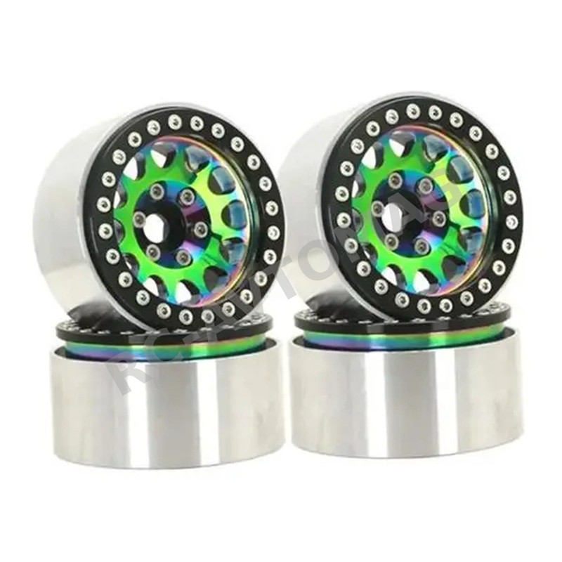 Диски бедлоки RC-Avtomag (#AV-W42025) 1.9" Aluminum Beadlock Crawler Wheels Dazzling colour 4pcs/set