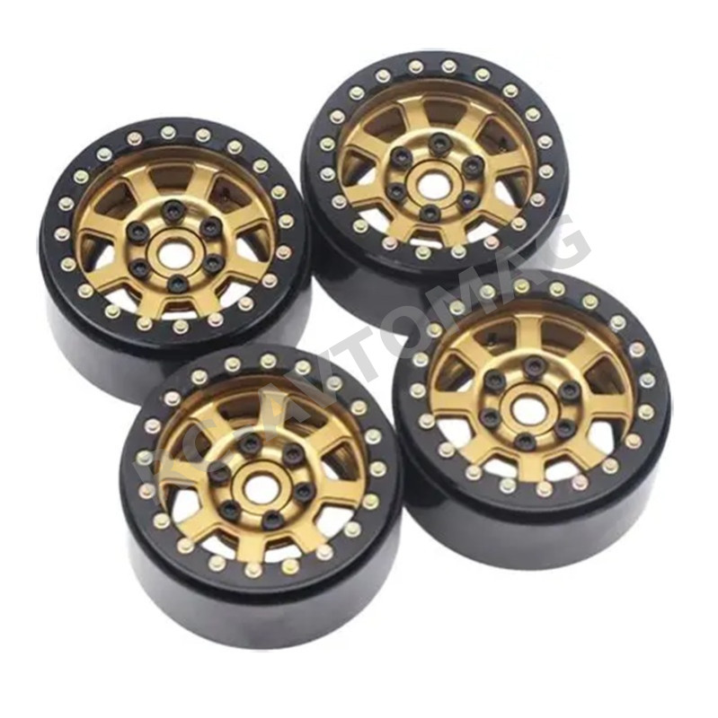 Диски бедлоки RC-Avtomag (#AV-CW01002) 1.9" Aluminum Beadlock Crawler Wheels 4pcs