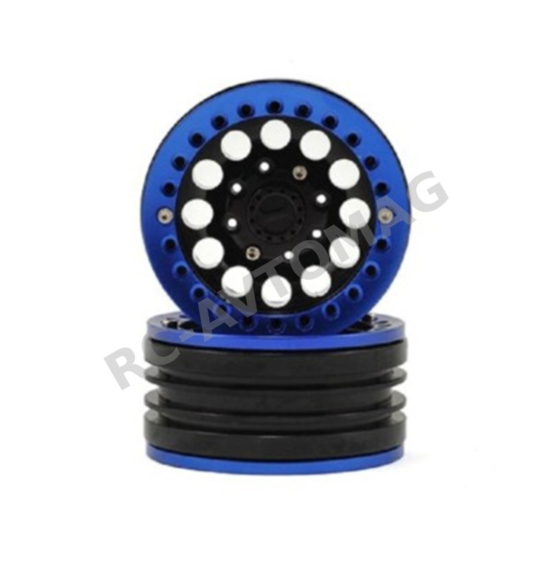 Диски бедлоки RC-Avtomag (#AV-CW02001) 1.9" Aluminum Beadlock Crawler Wheels 4pcs
