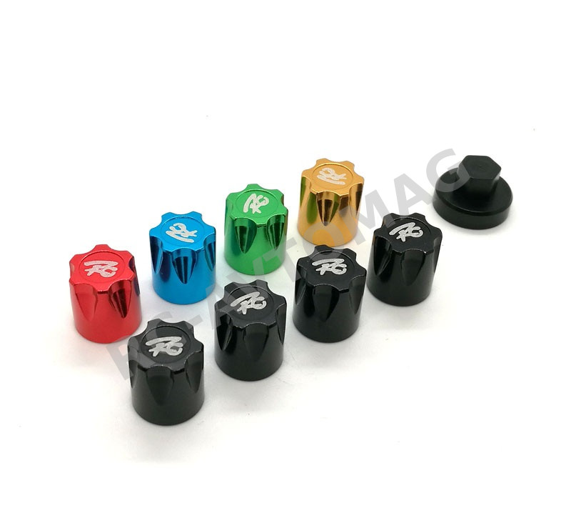 Гайки для колёс М4 1/10 RC-Avtomag (#AV-SM07006) RC Car Antidust Nut M4 4pcs/set