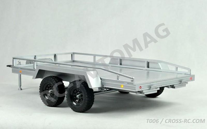 Прицеп CROSS-RC (#T-006) 1/10 Scale Heavy Duty Twin Axle Trailer