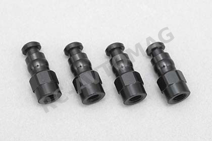 Втулки крепления амортизаторов Yokomo (#Y4-8B) Aluminum Shock Cap Ball for YD-4