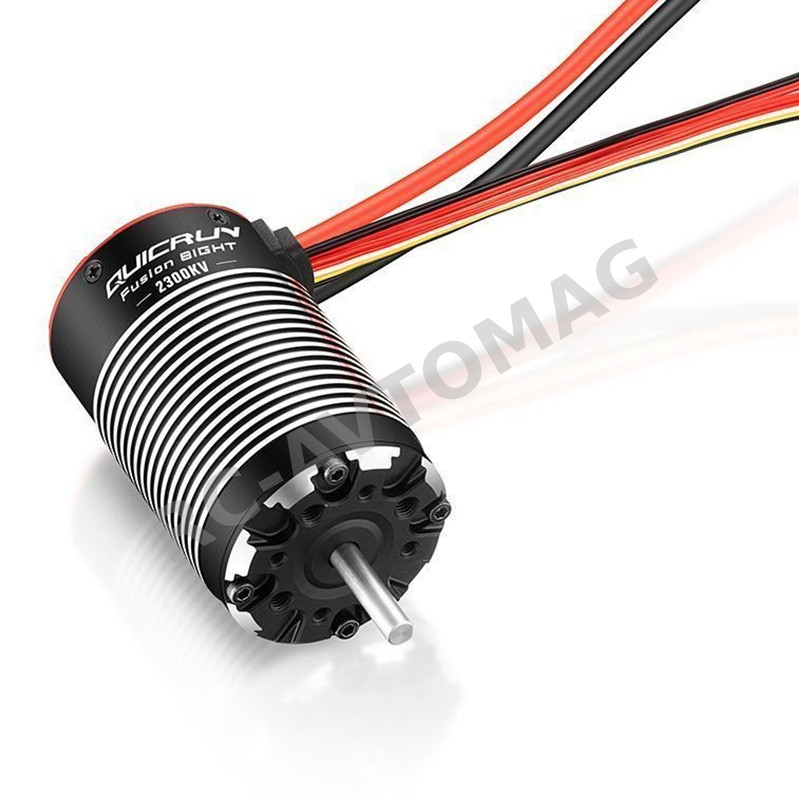Бесколлекторная система HobbyWing (#30120404) QuicRun Fusion 8IGHT 80A 2300KV