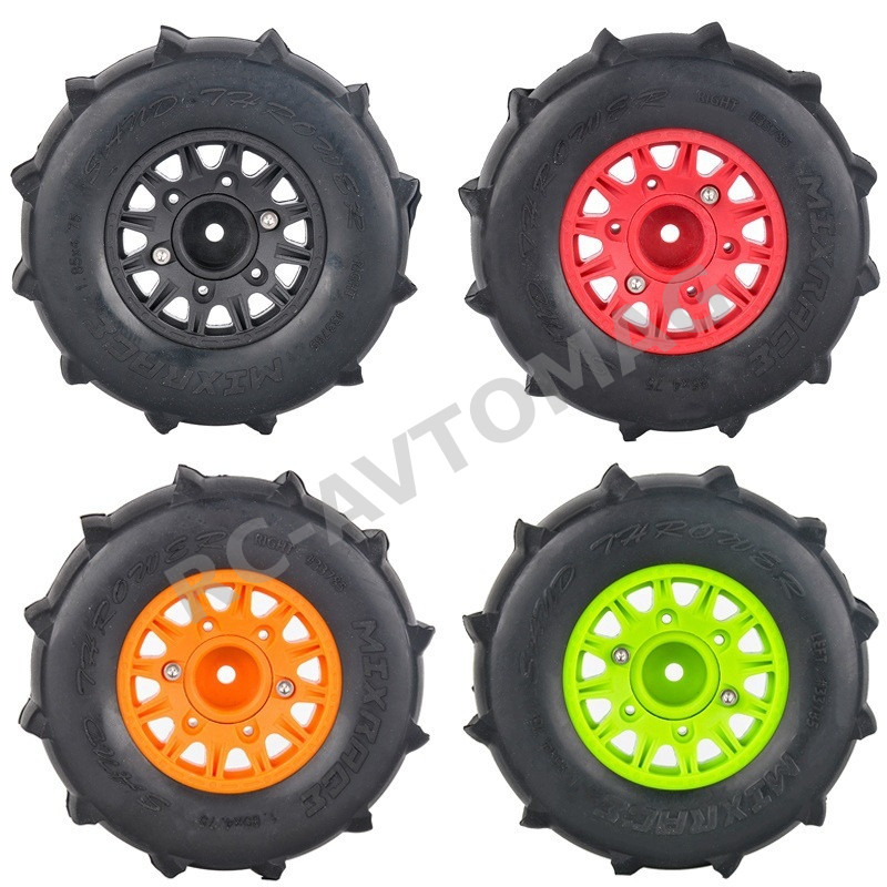 Колёса внедорожные RC4WD (#LT18066) Tire/Wheel Orange 4in