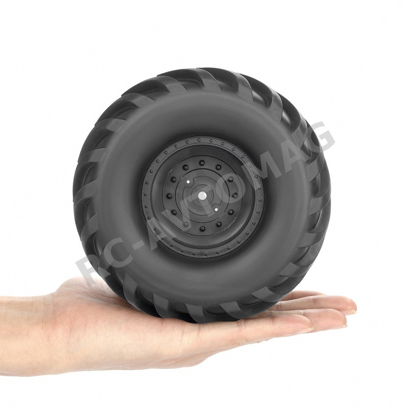Колёса внедорожные PYFORE  (#W77) Tire/Wheel Red 4in