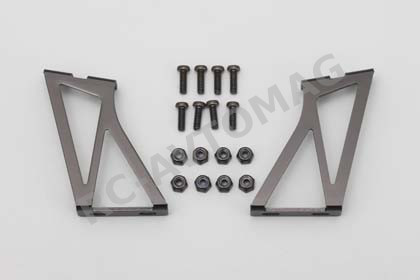 Крепление спойлера Yokomo (#D-057) Aluminum wing stay (Black/Low) for Drift Car