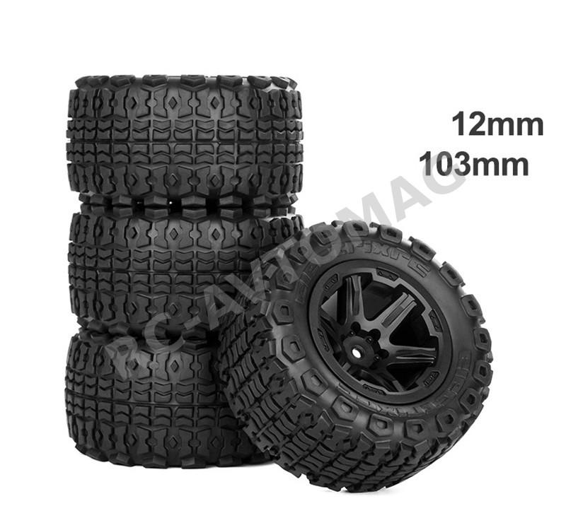 Колеса внедорожные Off-Road PYFORE (#W79) Crawling Comp Tires 103mm (1.9) 4 in