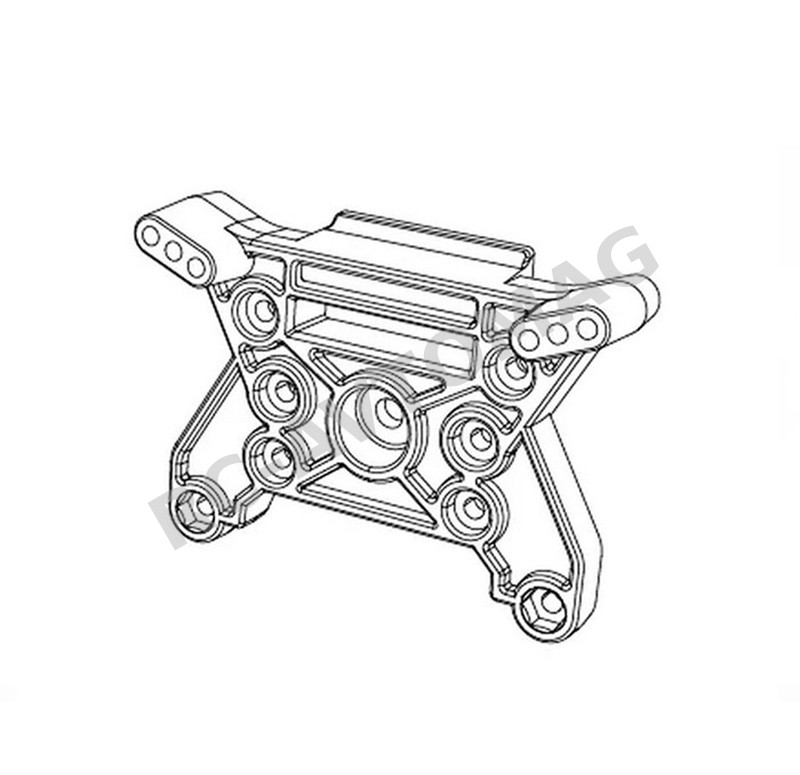 Бабочка MJX (#MJX-10270B) MJX R/C Technic Front shock mount 1/10