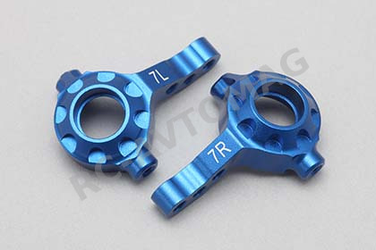 Кулаки поворотные Yokomo (#D-152-7) Narrow Steering Block 7° for Alu A-Arm