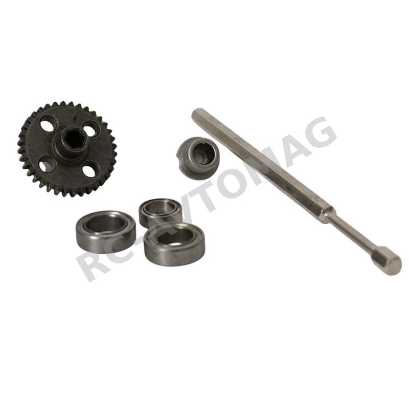 Кардан MJX (#MJX-P2040) MJX R/C Metal Main Drive Gear Assembly 1/20