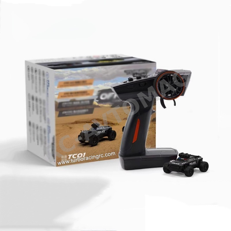 Радиоуправляемая модель монстра TurboRacing (#C82) 4WD 1:76 RTR 2.4GHz