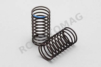 Пружины амортизаторов Yokomo (#D-170BL) Variable Pitch Spring for Drift (Blue) 1.1x10.5T