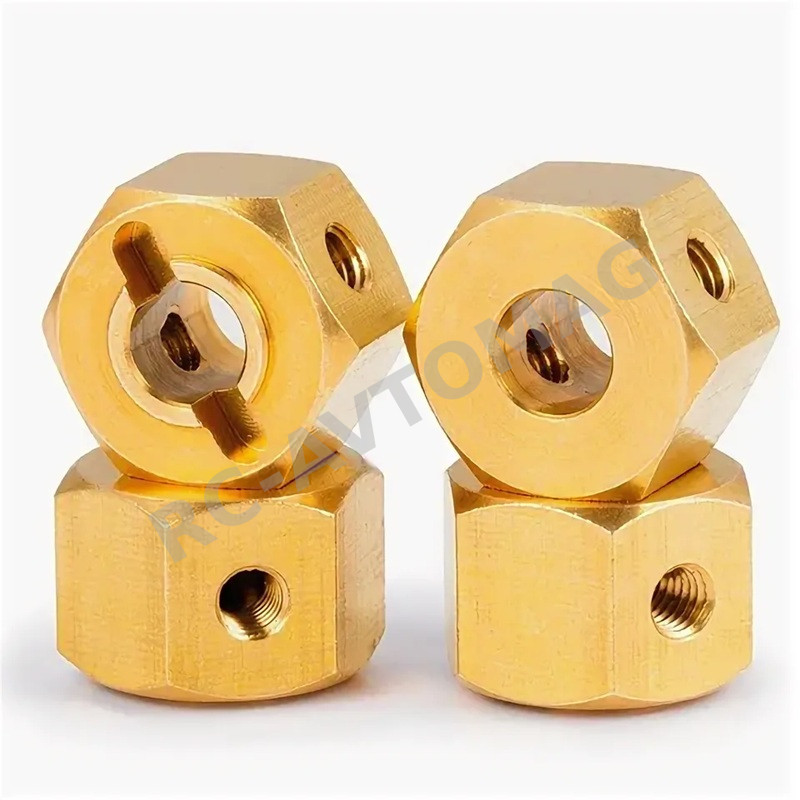 Хексы AXSPEED (AX-0000100) Wheel Hex Adaptor 12mm 1/10 10 мм для Redcat Ascent 1/10
