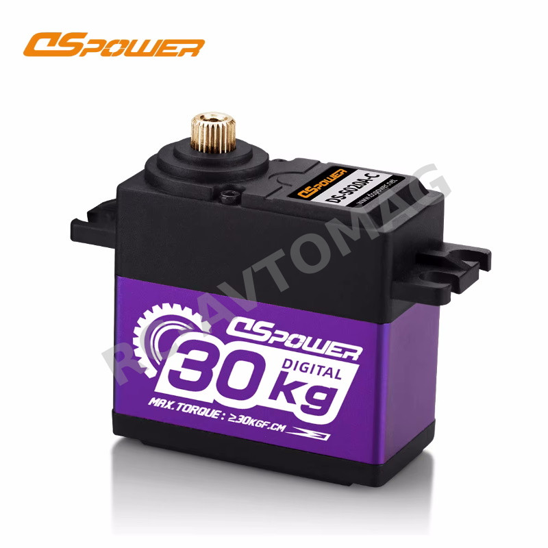 Сервопривод DSpower (#DS-S20A-C) Metal Gear 7.4V 30kg 180° Degree Brushless