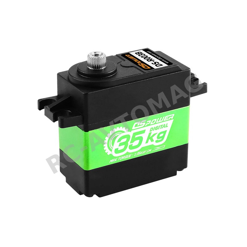 Сервопривод DSpower (#DS-R003B) Metal Gear 7.4V 35kg 180° Degree Brushless