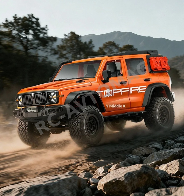 Радиоуправляемый внедорожник MN Hobby (#SG-MN-300or) 1/12 2.4G 4WD RC Car TANK300 orange