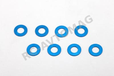 Шайба Yokomo (#ZC-A3605) Aluminium Shim 3x6x0.5mm Blue