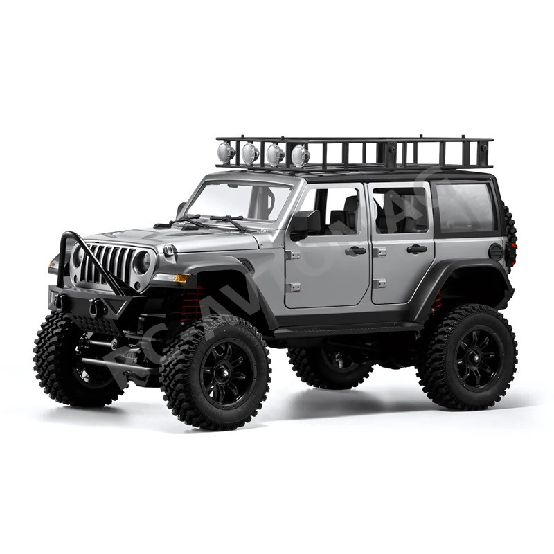 Радиоуправляемый внедорожник MN Hobby (#SG-MN-128S)  Jeep Wrangler Silver 4WD RTR масштаб 1/12 2.4G
