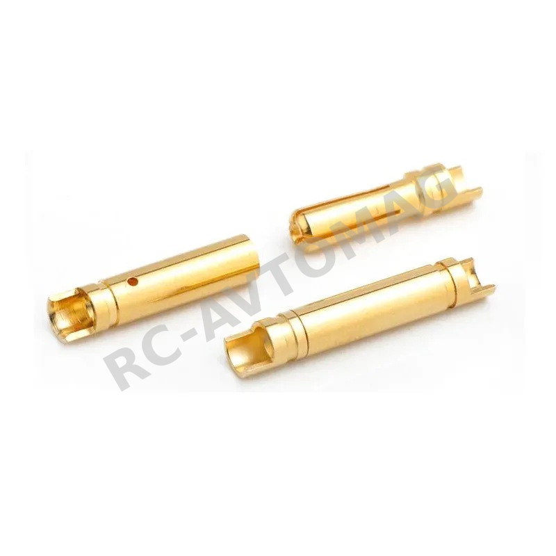 Коннектор RCTurn (#RTP027A1) Brushless Motor Connectors 4.0mm for 1/10 Motor 3pair/bag