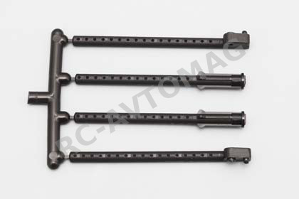 Стойки крепления кузова Yokomo (#zs-016p) Body Mount Post (F/R 2each)