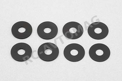 Шайба Yokomo (#ZS-011TSB) Black Tread Adjust Spacer 0.5mm/1.0mm