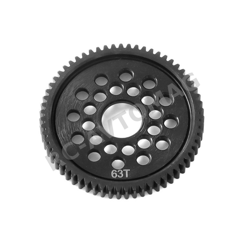 Спур 63 T RC Turn (#TTB05A63T) Steel 06 Module Spur Gear 63T for Tamiya TB-05 / TC-01 RC Cars