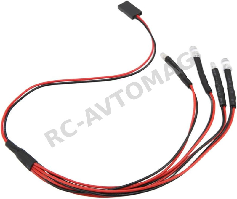 Блок света RC Turn (#RTLR01015) 6 Leads RC LED Light Set with JST Conversion Connectors Lead Dia: 4.8mm