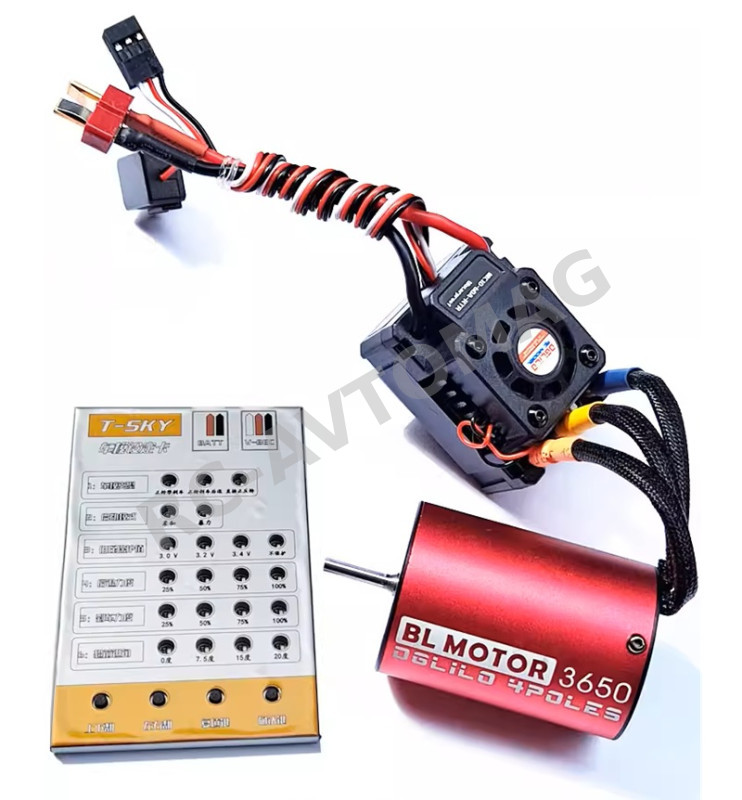 Двигатель бесколлекторный DGLiLo Hobby (#DH3650/3300KV) Brushless 3650 motor 3300KV 10T