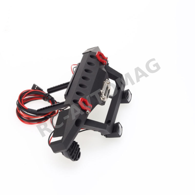 Бампер передний RC-Avtomag (#AV15236) Metal Quad Front Bumper Set for 1/10