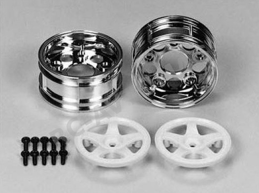 Диски Tamiya (#50672) 5-Spoke 2-piece Wheels (1 Pair)