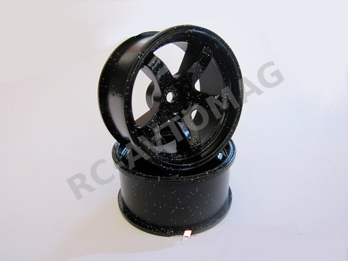 Диски Top Line (#TDW-050LBK) 5-Spoke 2-piece Wheels Black (1 Pair)