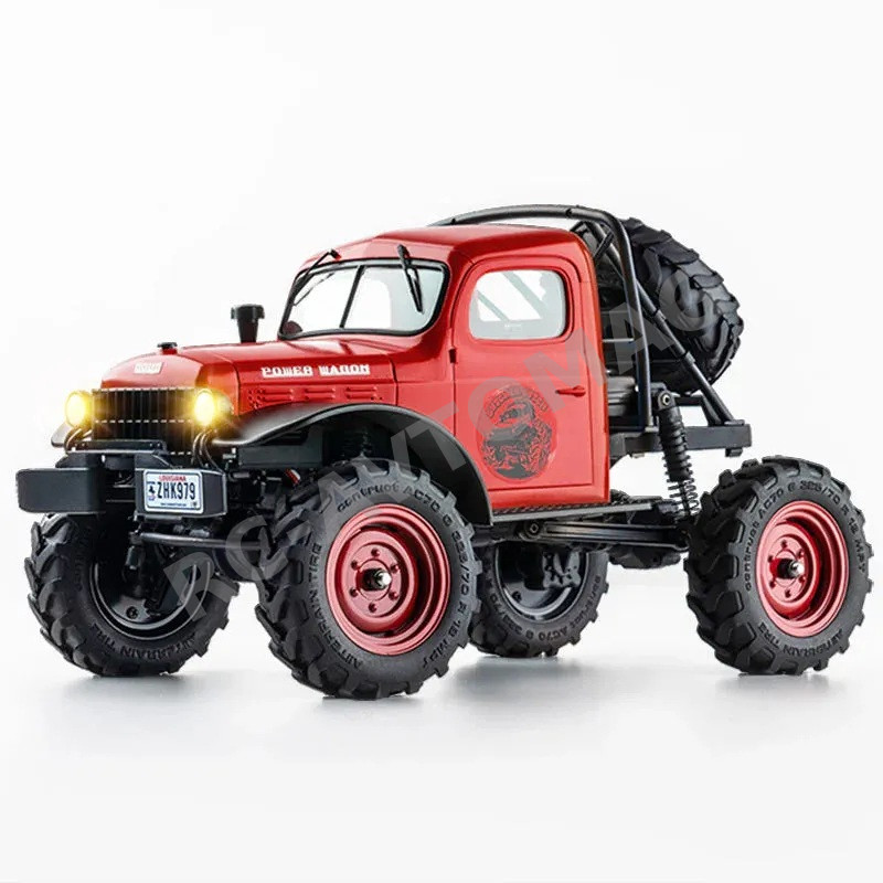 Радиоуправляемый внедорожник FMS (#FMS12401RTRRDV2S) 1:24 FCX24S Power Wagon S RTR Red V2S