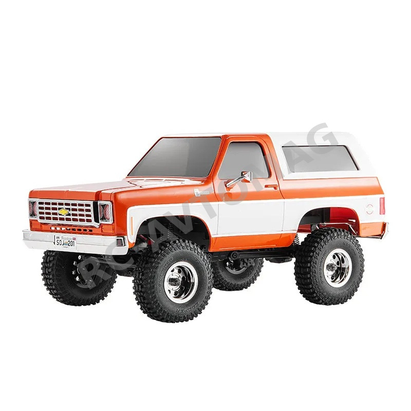 Радиоуправляемый внедорожник FMS (#FMS12403RTRORGFS) 1:24 FCX24S Chevrolet K5 Blazer S RTR Orange GF S