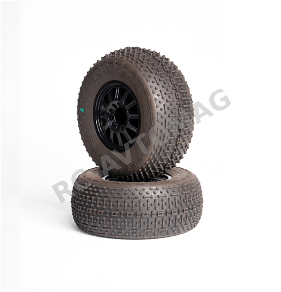 Колёса Goose Bumps (#3041-3220) Pre Mounted Fits Sc10 Rear