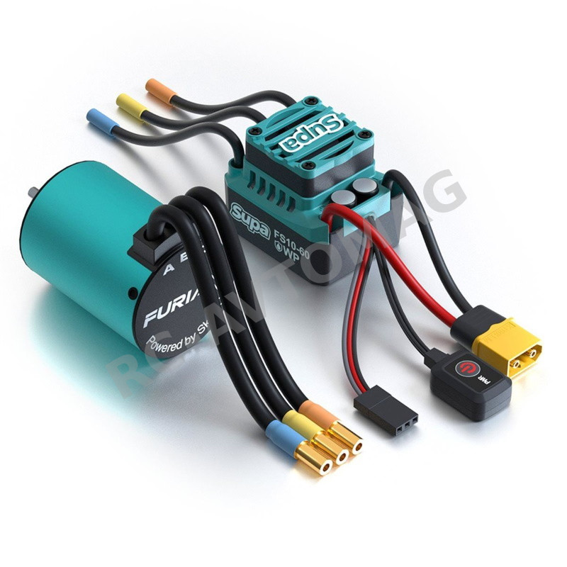 Комбо-набор SkyRC (#SK-300080-04) FuriaX Supa 60А+3650+4000 kV