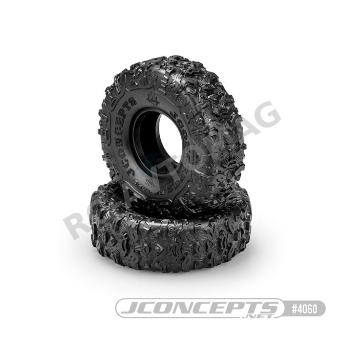 Шины JConcepts (#JC/4060-02) Megalithic Green Compound Performance 1.9 Scaler Tire (4.75in OD)