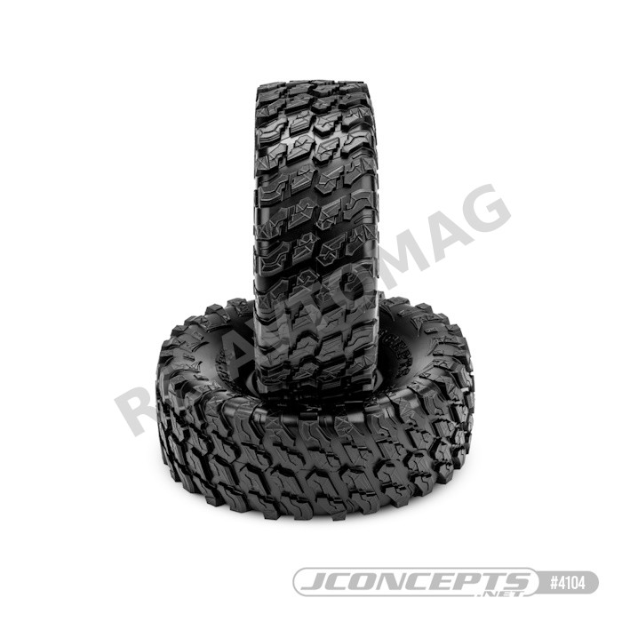 Шины JConcepts (#JC/4137-02) Bossman 1,9” - green compound 1.9 (4.19 OD)
