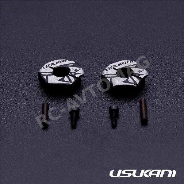 Хексы Usukani (#US88146) 7075 AL Clamping Wheel Hub/2pcs (4.0mm)