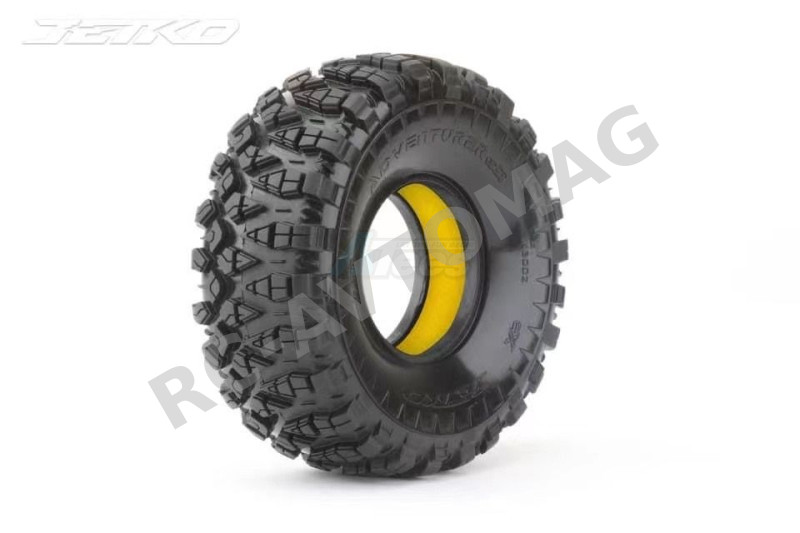 Шины для краулеров/трофи JETKO (#JETKO/JKO3002SS6212YL) JETKO 1/10 CR1.9 Adventurer / Super Soft / Insert (2)