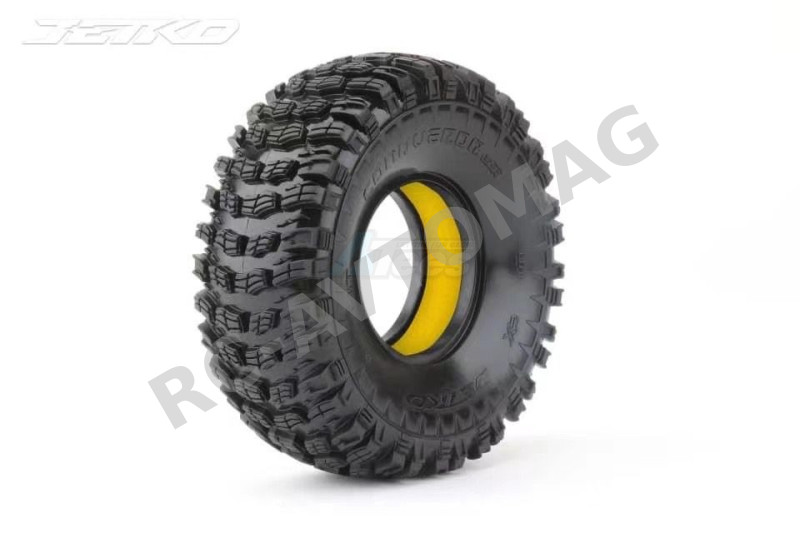 Шины для краулеров/трофи JETKO (#JETKO/JKO3001SS6212YL) JETKO 1/10 CR1.9 Conqueror / Super Soft / Insert (2)
