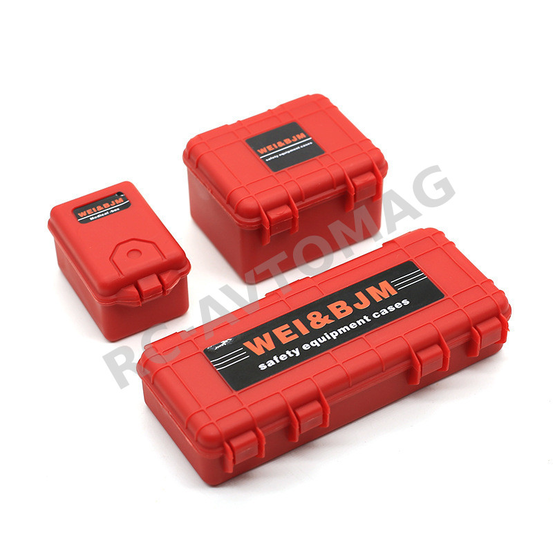 Набор декоративных ящиков 1/10 RC-Avtomag (#AV-CW45120) Wooden Box Decorative Accessory for 1/10 RC Crawler