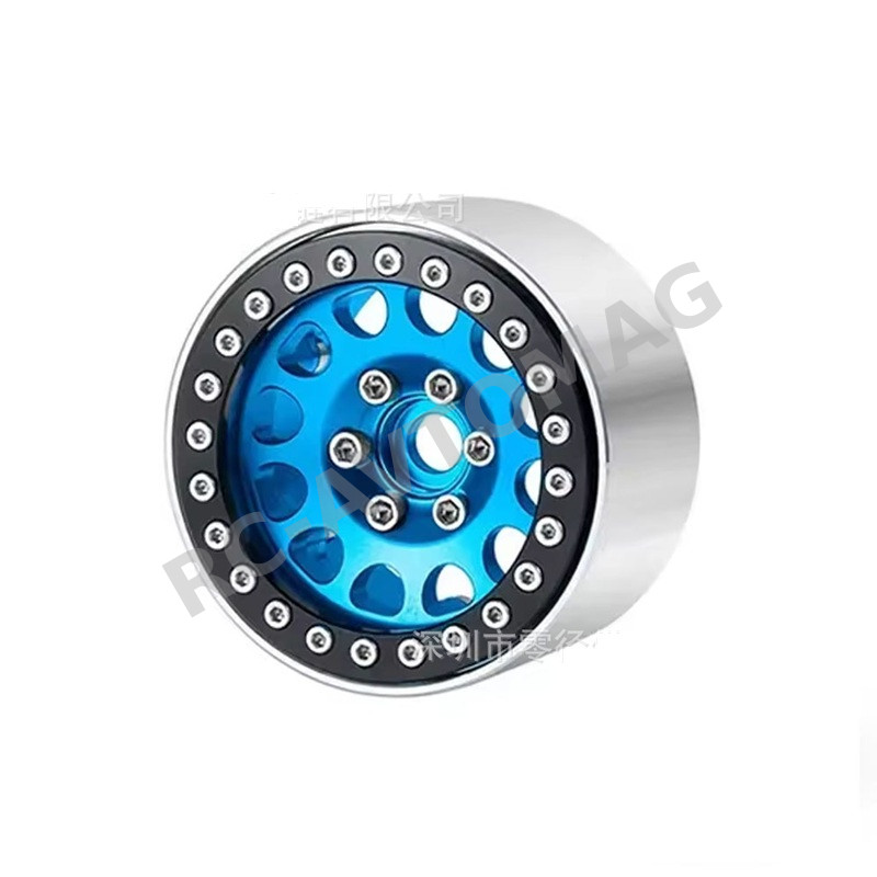 Диски бедлоки RC-Avtomag (#AV-CW15792BL) 1.9'' Aluminum Quality-Anger Beadlock Crawler Wheels