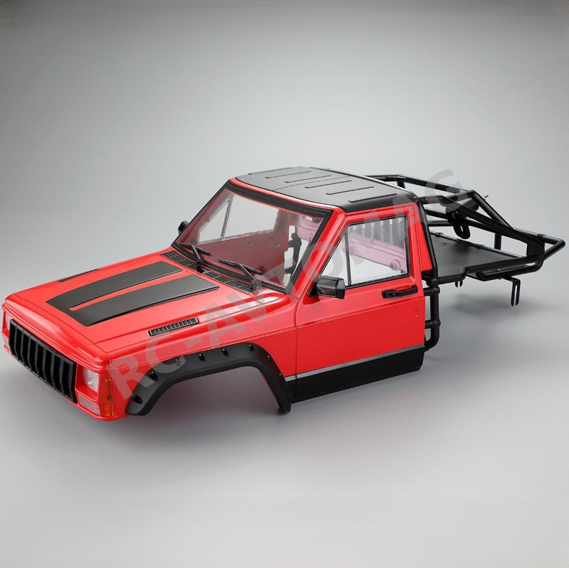 Кузов пластиковый RC-Avtomag (#AV-AL62565RED) для трофи моделей в масштабе 1/10 (TRX4 / SCX10, арт. 90046)