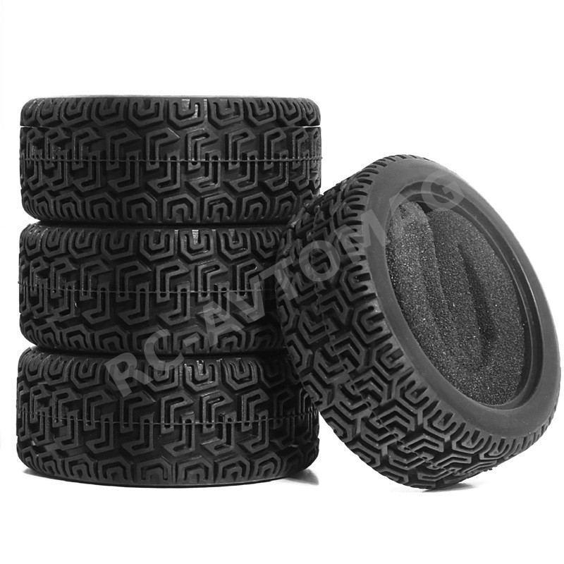 Шины шоссейные RC-Avtomag  (#AV-RC1029) Black Tire Set, 0* 4 pcs
