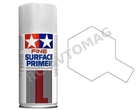 Грунтовка-спрей аэрозольная Tamiya (#87044) Paint White Fine Surface Primer