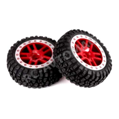 Колеса Remo Hobby (#RP2046) Tires Assembly（Black or Red)