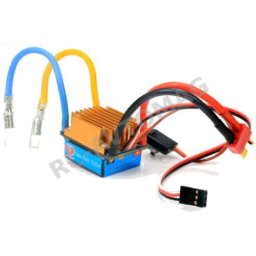 Коллекторный регулятор скорости HSP (#HSP320) 320A 1/8 7.2V